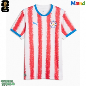 Paraguay Replika Hjemmebanetrøje VM 2026 Kortærmet